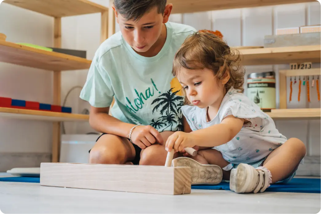 Ateliers Montessori parents - enfants 0 - 3 ans - Nancy Curieux